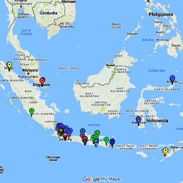 Location Map Extension Course Program Nomor